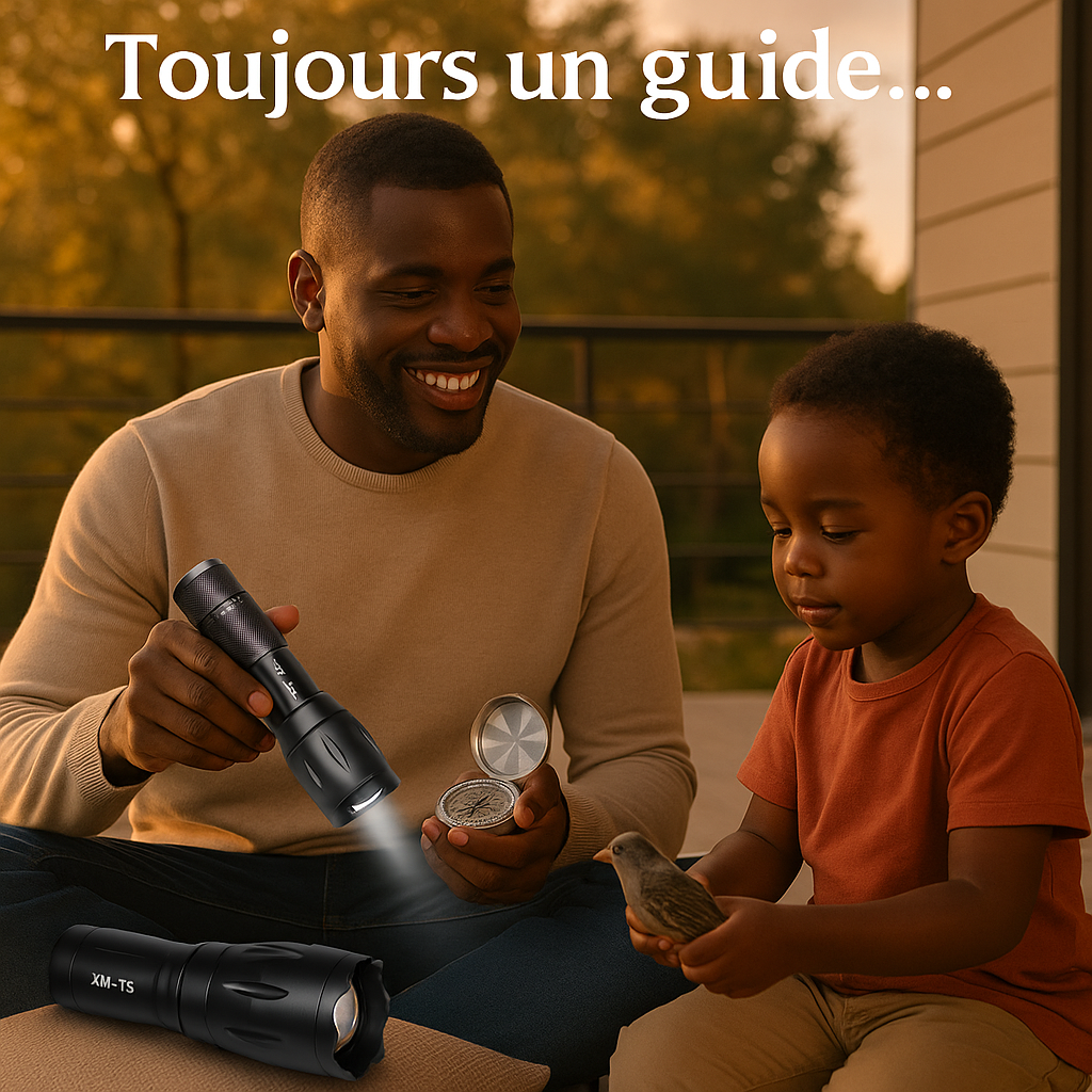 🔦 OLITE™ XML-T6 – Lampe Torche LED Ultra-Puissante Rechargeable par USB