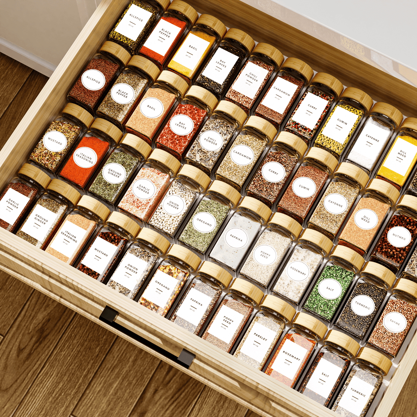 PACK DE 24 POTS D'ÉPICES