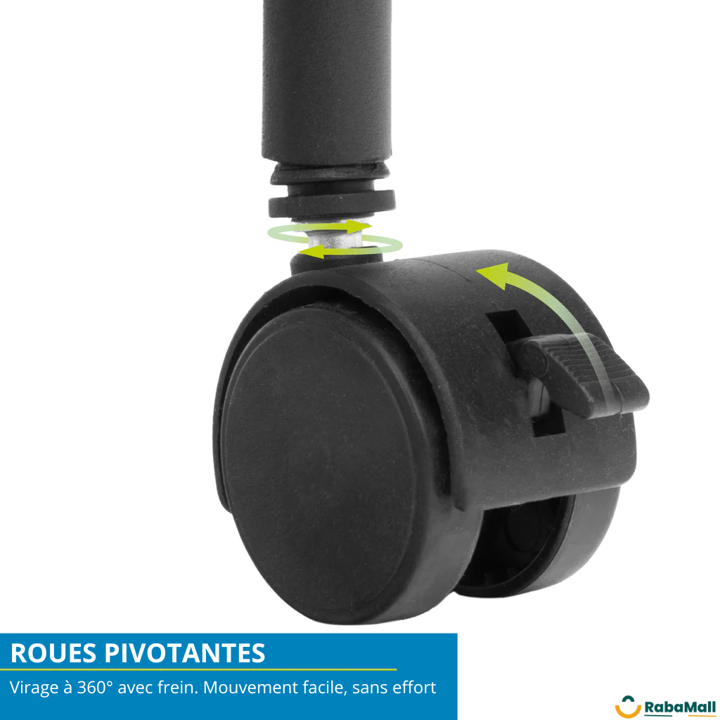 Étagère rotative multifonctionnelle à 3 niveaux