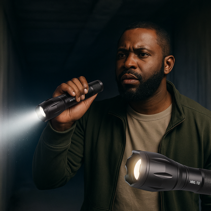 🔦 OLITE™ XML-T6 – Lampe Torche LED Ultra-Puissante Rechargeable par USB