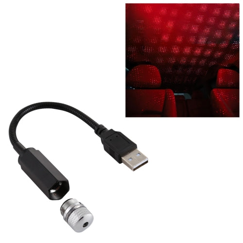 🔴 Mini Lampe Ambiance USB 360° – Lumière Rouge pour Maison & Voiture