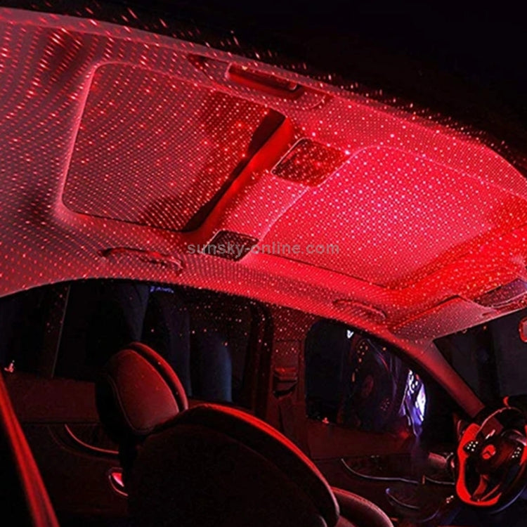 🔴 Mini Lampe Ambiance USB 360° – Lumière Rouge pour Maison & Voiture