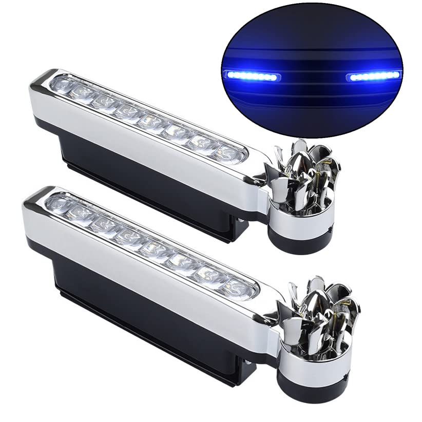 Lumières LED Éoliennes pour Véhicule – 2 Pièces Universelles